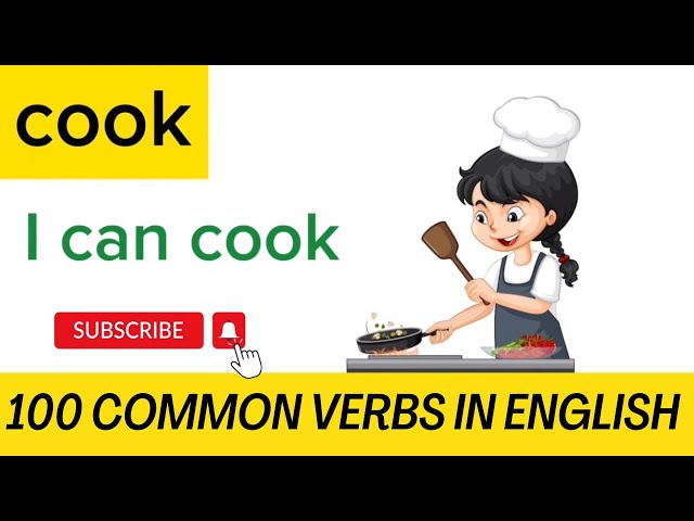 100 Common Verbs in English || English Listening and Speaking Practice || English Learning