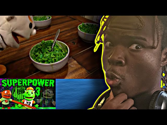 SML Movie: SUPERPOWERS 3 Reaction! - "GREEN MAC N CHEESE??!"