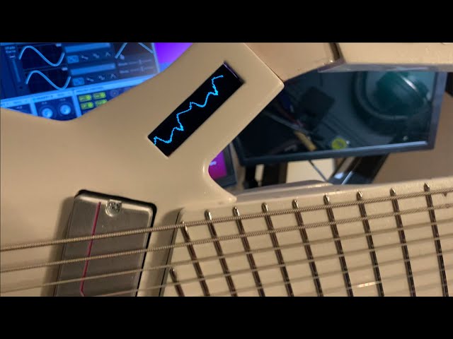 Cyber Guitar Oscilloscope