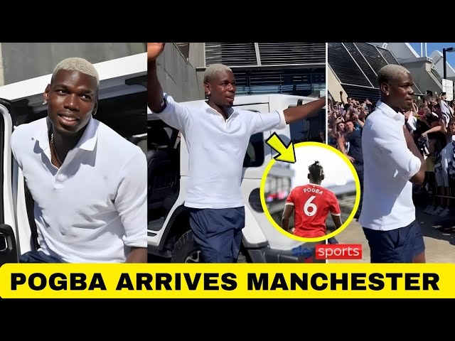 PAUL POGBA SPOTTED IN MANCHESTER – SHOCK RETURN TO MAN UNITED LOADING?