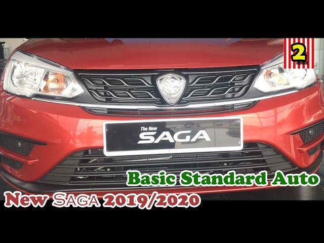 New Proton Saga 2019 / 2020 1.3L Standard Auto Basic Price RM36k Malaysia