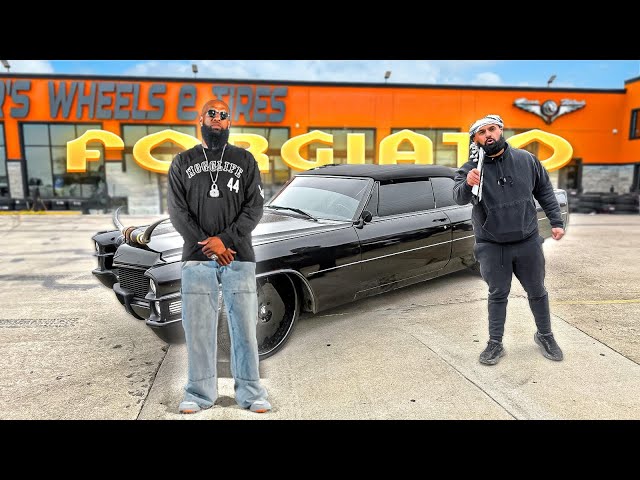 SLIM THUG OLDSKOOL ON FORGIATOS AND MY 75 CAPRICE TRANSMISSION REBUILD STARTED