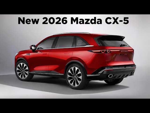 New 2026 Mazda CX-5, First Look!