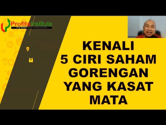 5 CIRI SAHAM GORENGAN YANG KASAT MATA