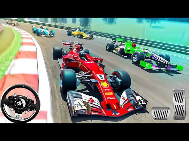 Racing Formula Cars at TOP SPEED!