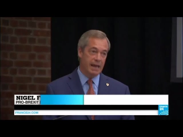 Brexit aftermath: Nigel Farage quits