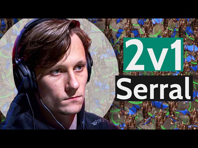 Serral vs 2 Diamond Players! Impossible StarCraft 2 Challenge?