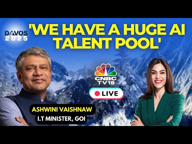 World Economic Forum LIVE | Union Minister Ashwini Vaishnaw At WEF 2025 | Davos | N18G | CNBC TV18