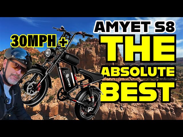 AMYET S8 -Dual Motor - More Uphill Power!