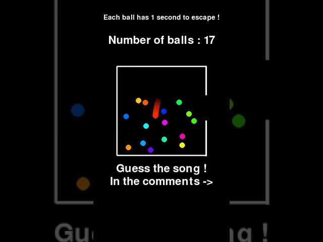 Bouncing Ball Mystery Melodies N°822 #shorts