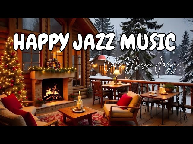 Elegant Winter Jazz Music ☕ Relaxing Soft Coffee Jazz & Upbeat Bossa Nova Piano for Good Moods ☕