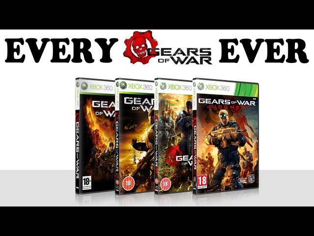 Unboxing Gears of War + Gameplay | 2006-2013 Evolution