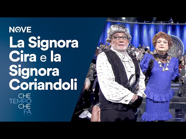 La Signora Cira e la Signora Coriandoli | Che tempo che fa