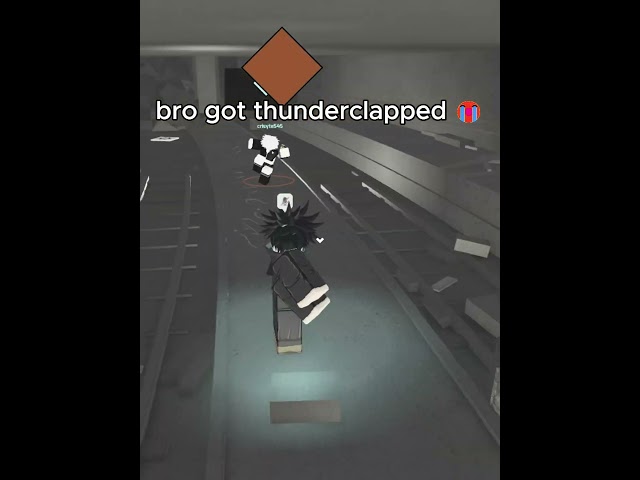 thunderclapped  #roblox #jujutsukaisenroblox #robloxjjk #jujutsushenanigans