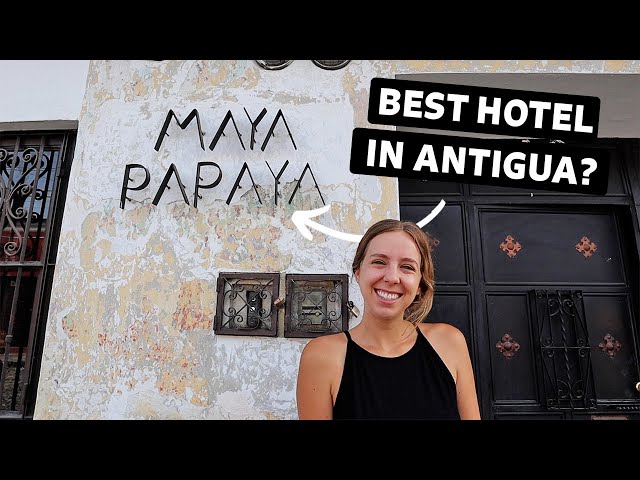 The 2 BEST ANTIGUA GUATEMALA HOTELS