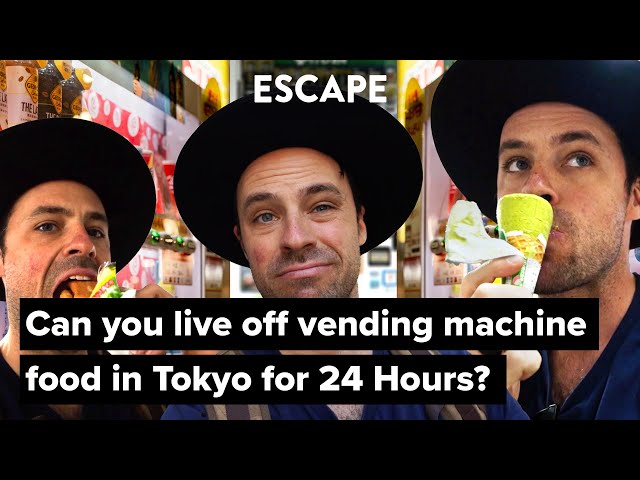 Can you live off vending machine food in Tokyo for 24 Hours?