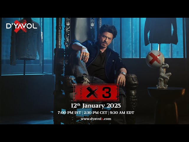 X3 MASTERPIECE Announcement Video | Drops 12th January ‘25 | D’YAVOL X