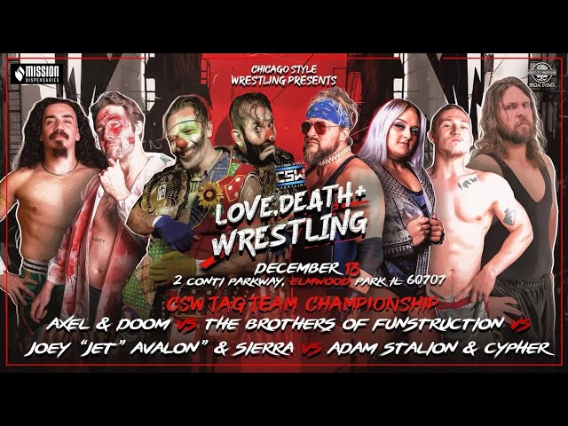 Fatal 4-Way Tag Team Match CSW Tag Championship Match CSW Highlights 12/13/24 (ILW POV)