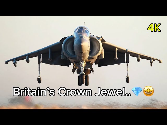 Britain’s Most Iconic Fighter Jet In All It’s Glory…