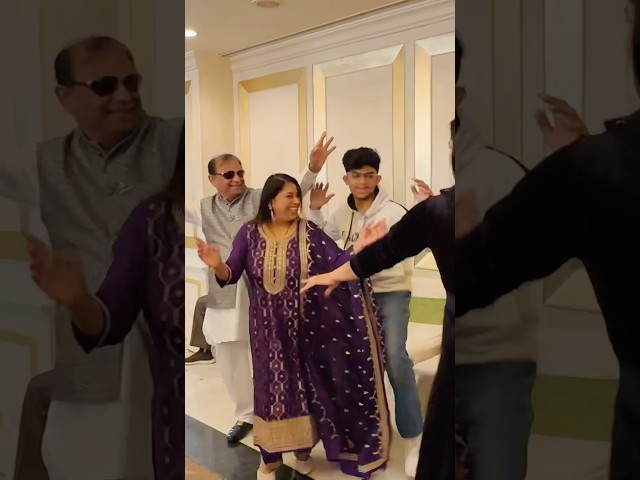 Pati Dev ke saath Dance 🕺🏾 #shaadi #danceshorts #wedding #susralvlog #familyvlog #trendingshorts