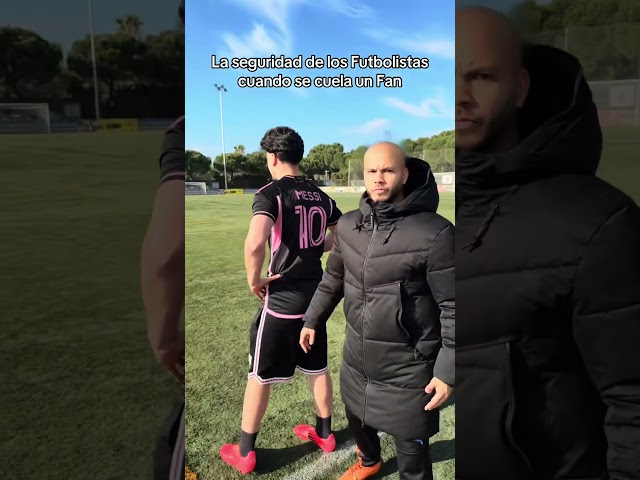 El diablo le tiene miedo a ese guardaespaldas #futbol #shorts #viralvideo