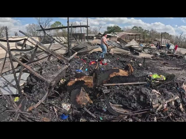 'Everything burned up' | Flea market fire destroys property of 30 vendors