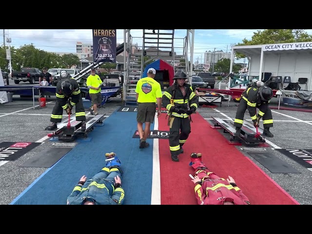 Firefighter Challenge - St Lucie White vs St Lucie Red- Ocean City 2022