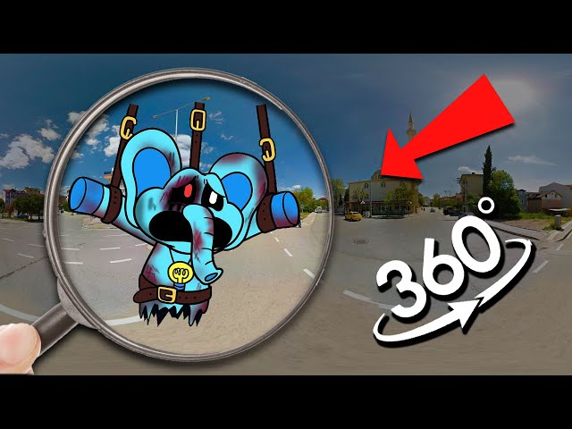 FIND Smiling Critters Bubba Bubbaphant - Poppy Playtime Chapter 3 -  Finding Challenge 360° VR Video