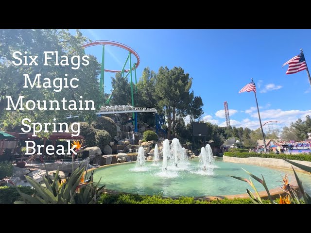 Six Flags Magic Mountain How Crowded Was Spring Break 2024?