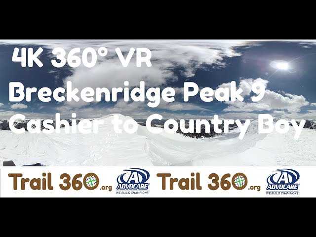 Breckenridge Peak 9 Cashier to Country Boy-Trail 360