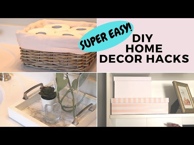 Easy DIY IKEA HOME DECOR HACKS | Super Easy Room Decor!