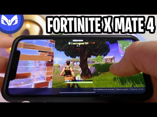 ASI ES Fortnite en iPhone X - Como Instalar - Android ?