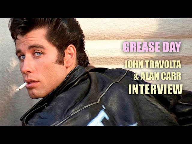 GREASE DAY • John Travolta and Allan Carr Interview