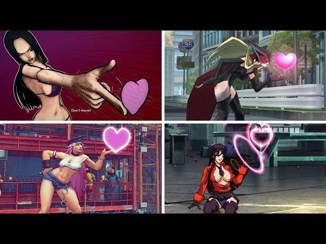 Blowing Kiss Compilation - Fighting Games