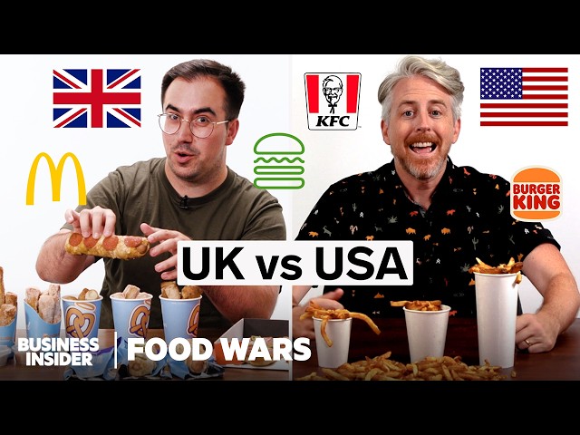 US vs UK Season 7 Marathon | Food Wars | Insider Food