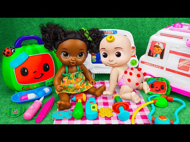 🔴 LIVE 🔴 100 Minutes Satisfying with Unboxing Cocomelon First Aid Playset Collection | ASMR