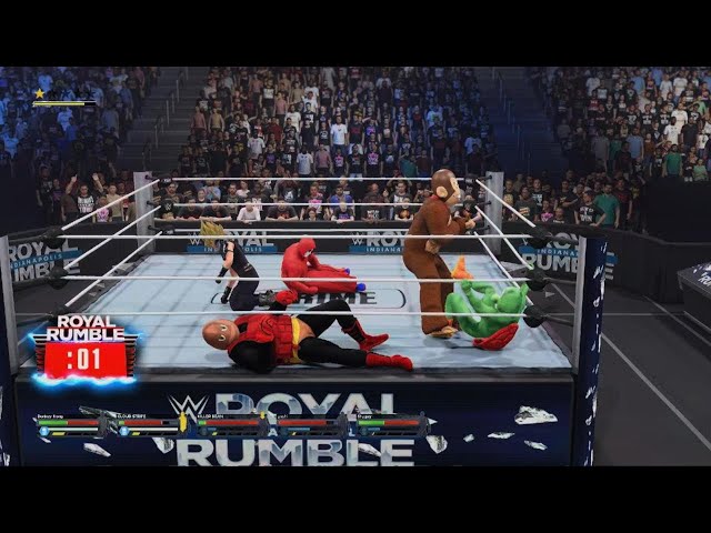 WWE 2K24 Random Created superstar royal rumble part 35