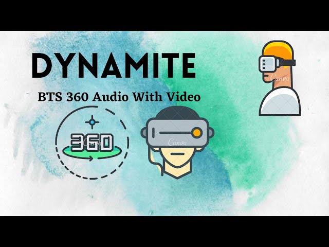 Dynamite - BTS 360 Audio with Video lycrice With Bass Bosted By 360JasWar