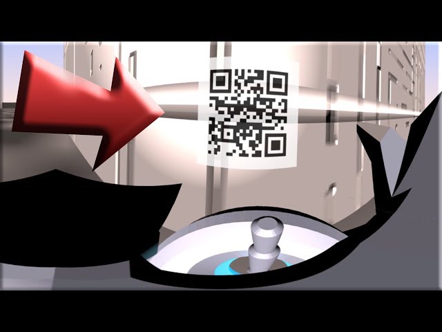 QR Code Inside 360 degree Virtual Reality Video | Interactive 360o Video Test 1