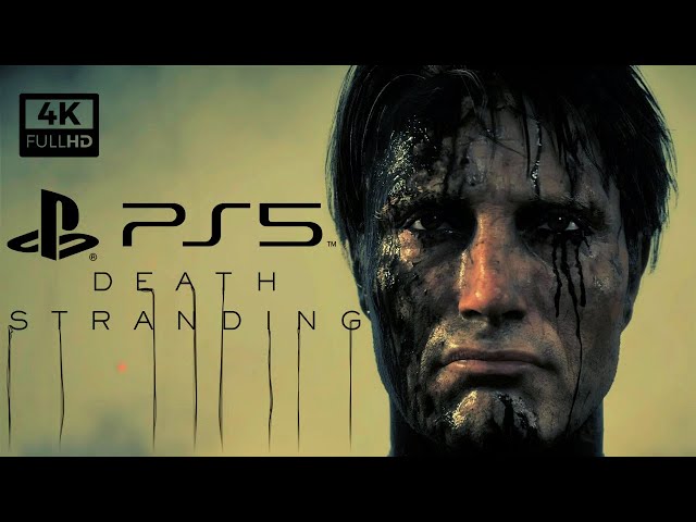 Playing Death Stranding in 4K HDR on PlayStation 5