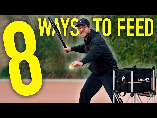 8 Essential Feeding Techniques Every Coach & Player Must Know! #tennis