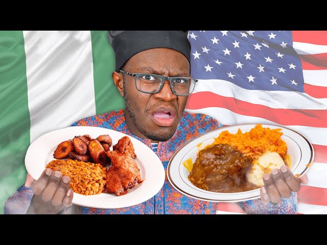 TRYING NIGERIAN FOOD FOR THE FIRST TIME IN AMERICA !