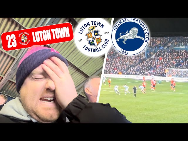 FRUSTRATION GROWS as MILLWALL Beat Luton Town!