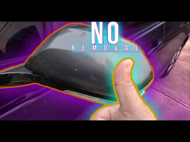 How to Replace Side View Mirror Cover ▶️Side View Mirror Crown Replacement ▶️No Assembly Removal