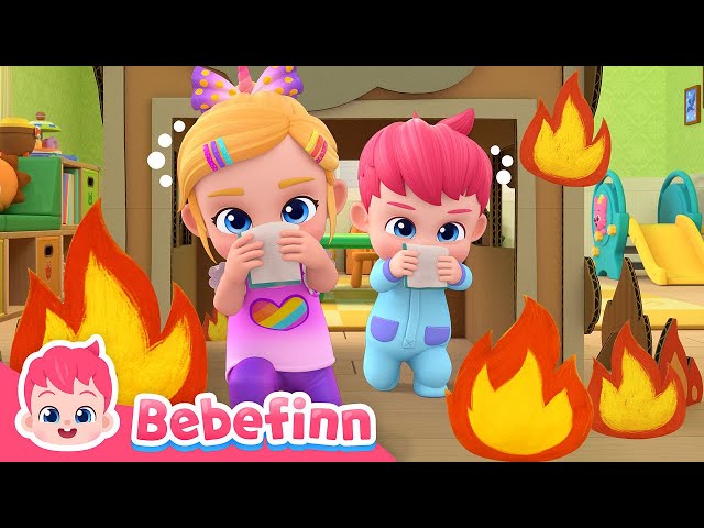 🚒🔥 Fire Safety Song | EP116 | #Bebefinn Fun Nursery Rhymes for Kids