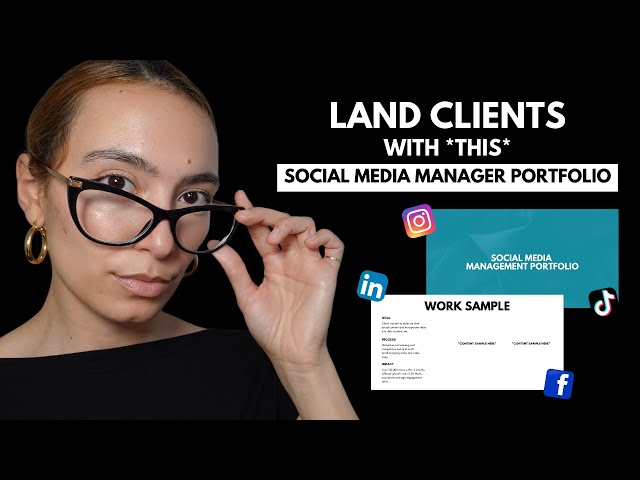 How to Create a Social Media Management Portfolio That Lands Clients