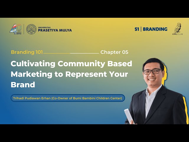 Branding 101 Chapter 5: Cultivating Community Based Marketing to Represent Your Brand