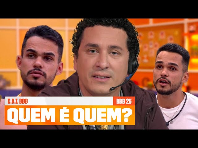 TUTORIAL? 🤔 Rafael Portugal dá uma AULA em como reconhecer QUAL é o JOÃO 🤣 | BBB 25