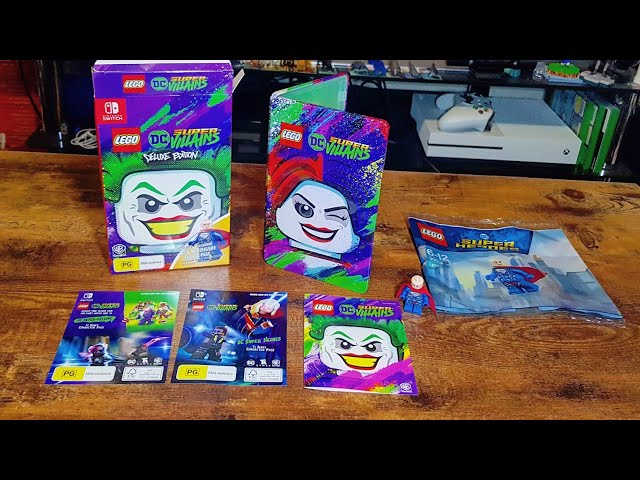 Unboxing: LEGO DC Super Villains- Deluxe Edition - Nintendo Switch