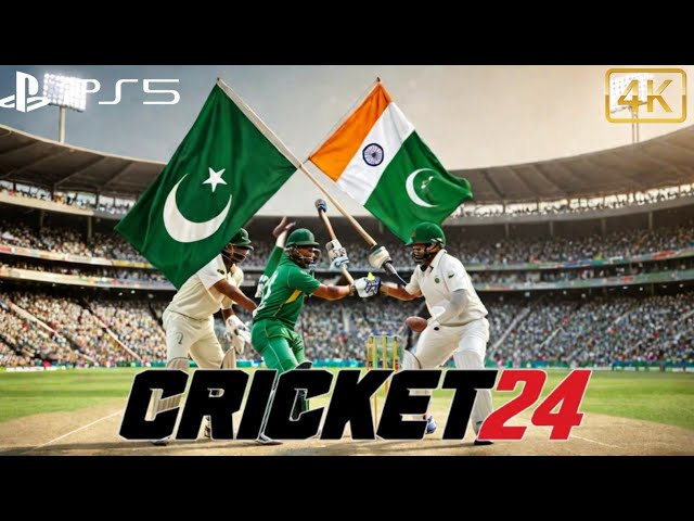 PS5 CRICKET 24|INDIA VS PAKISTAN |10 OVER GAMEPLAY